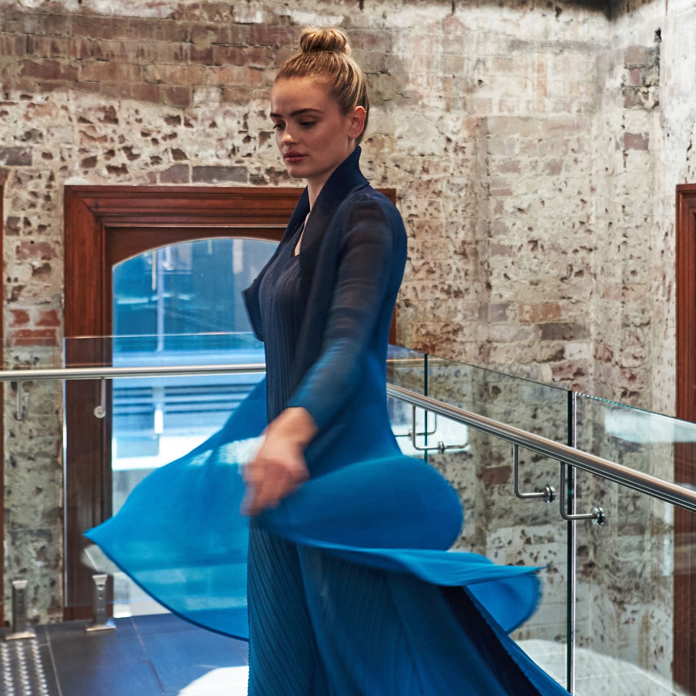 Collare Coat - Ombre