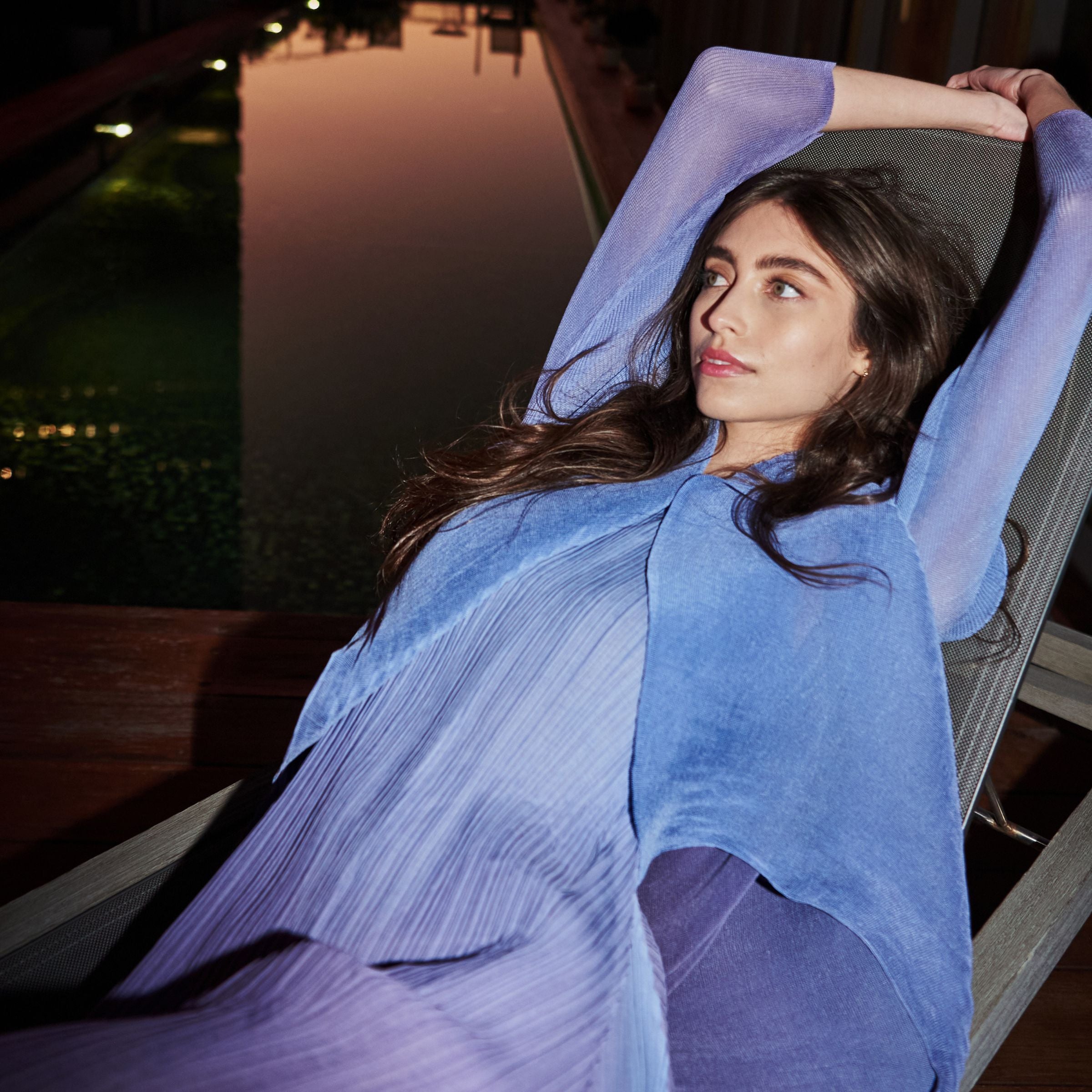 Collare Coat - Ombre