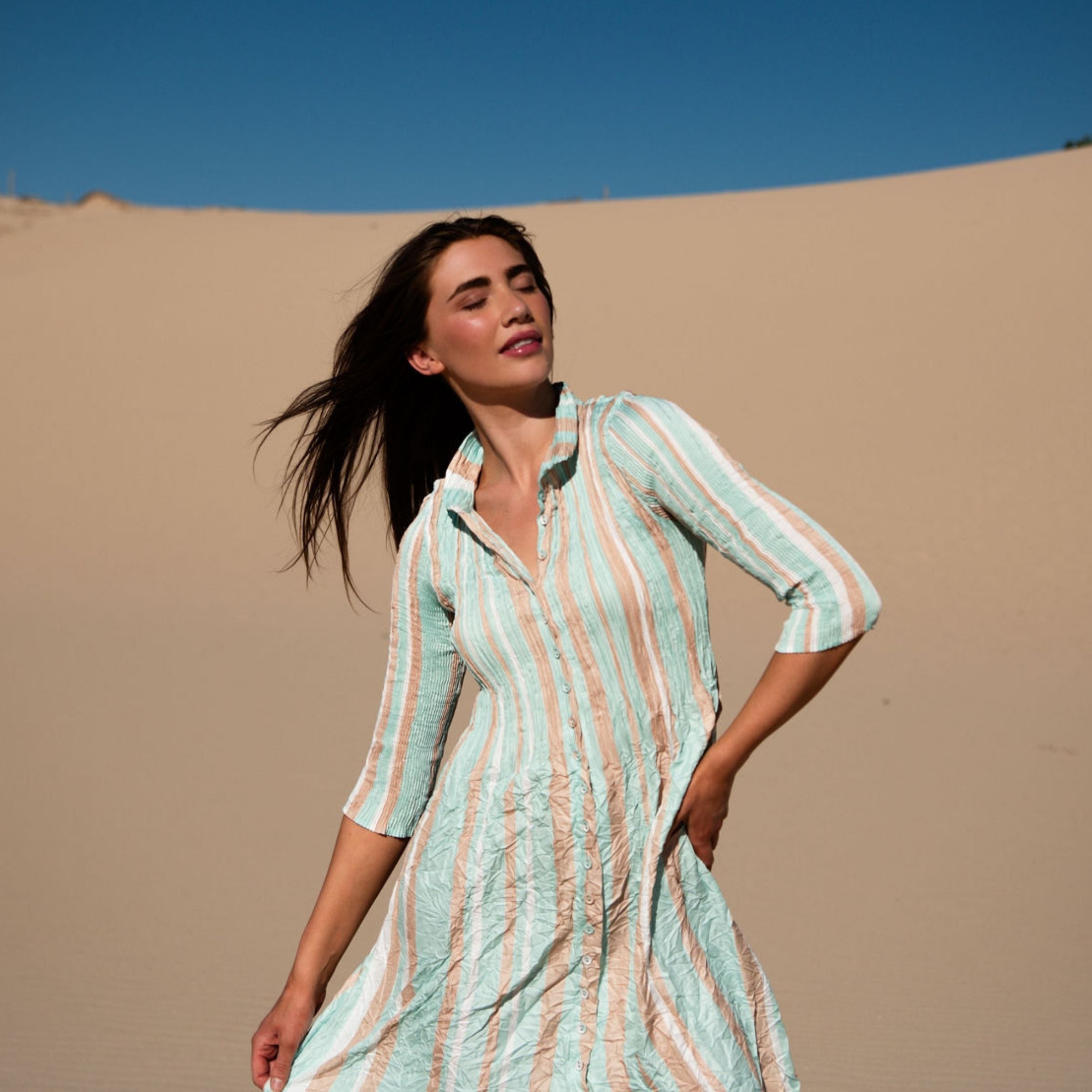 Nehru Coat Dress | AW26