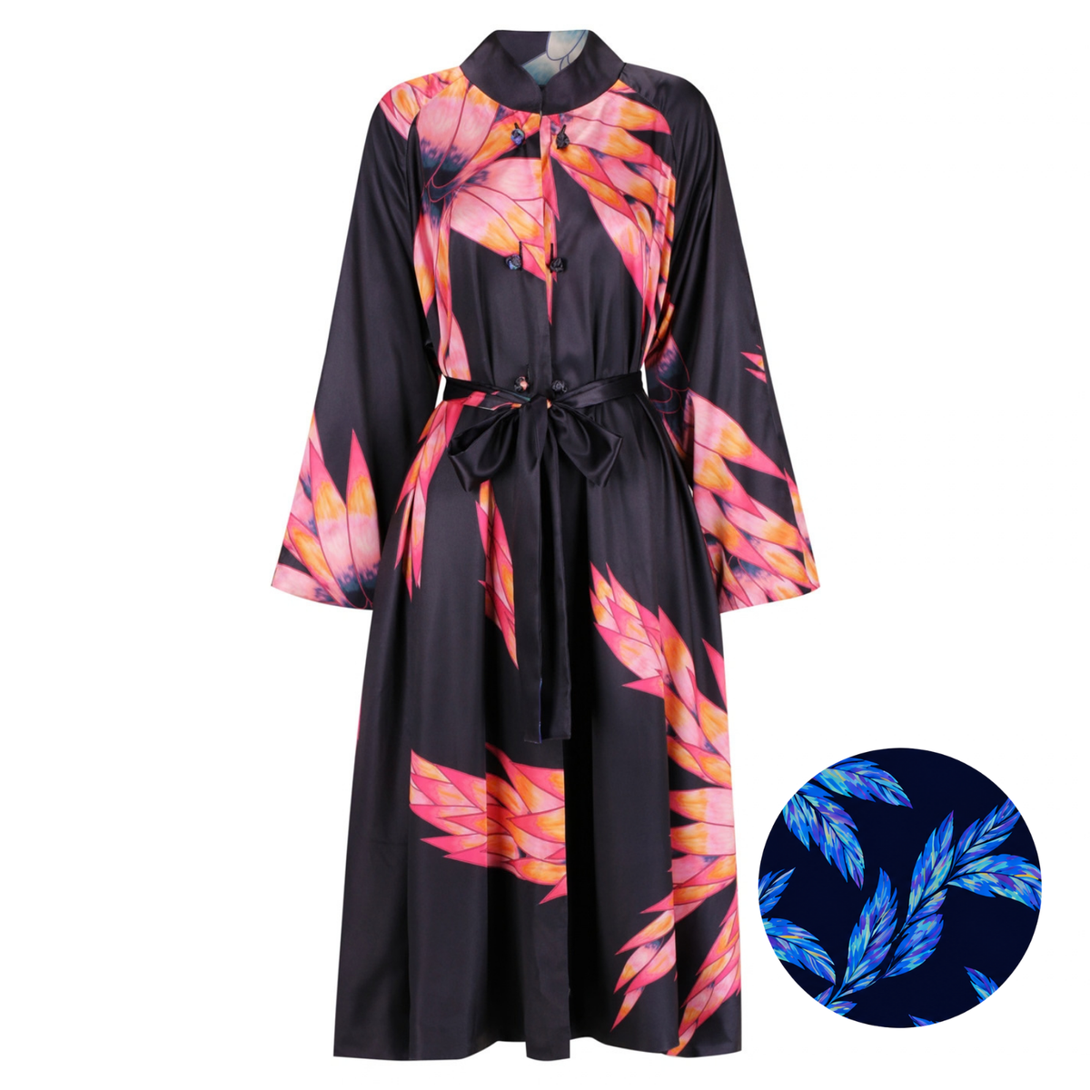 Reversible Satin Coat