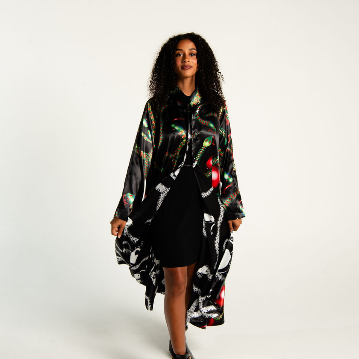 Reversible Satin Coat