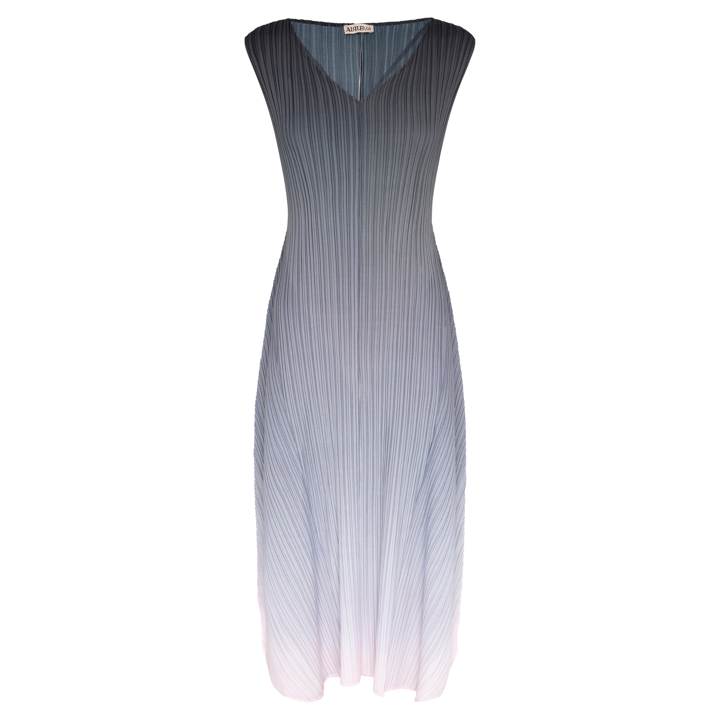 Long Estrella Dress - Ombre & Plain | Alquema