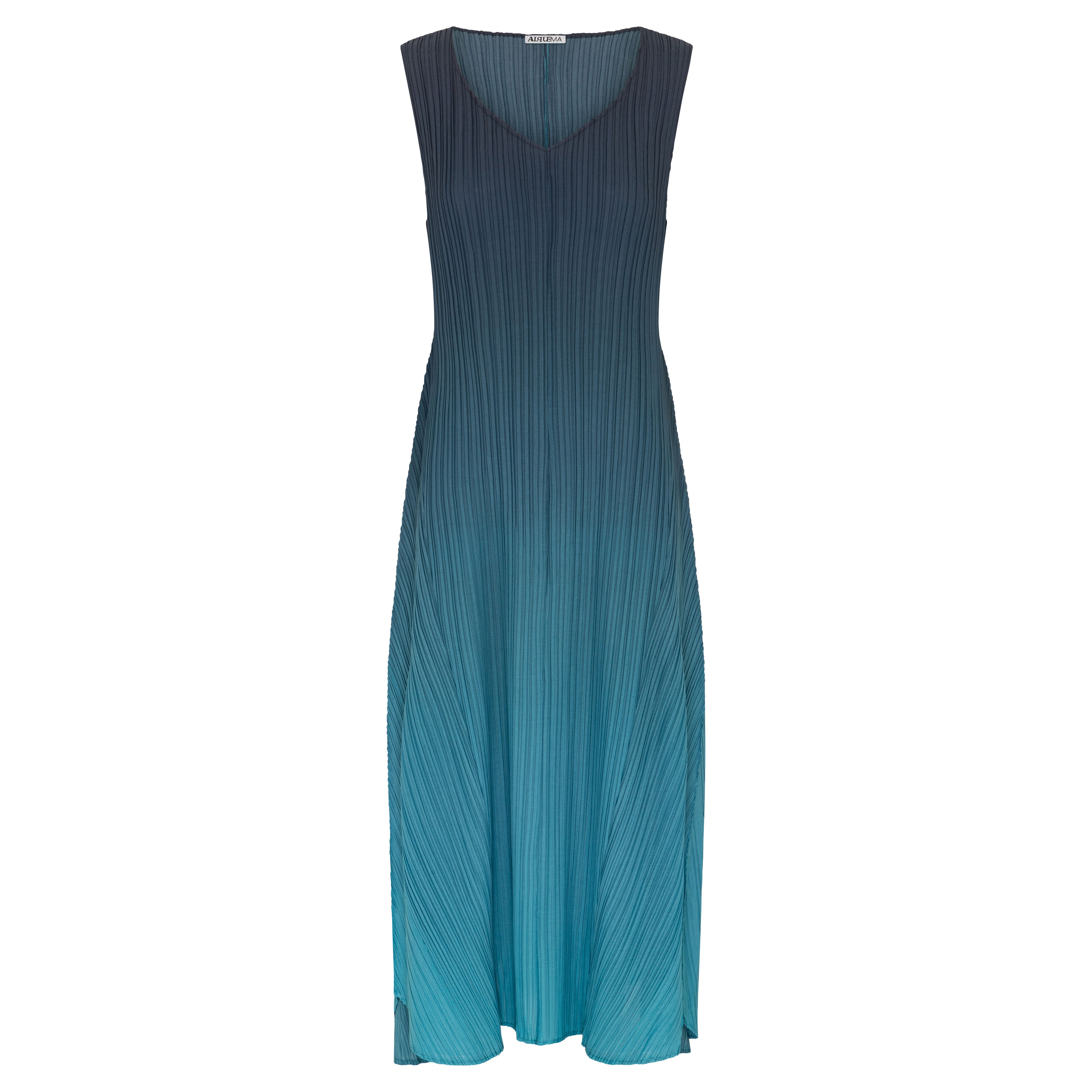 Long Estrella Dress - Ombre & Plain | Alquema