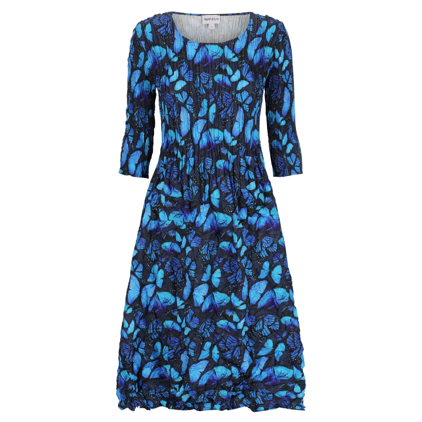 3/4 Sleeve Smash Pocket Dress - Prints | AW26