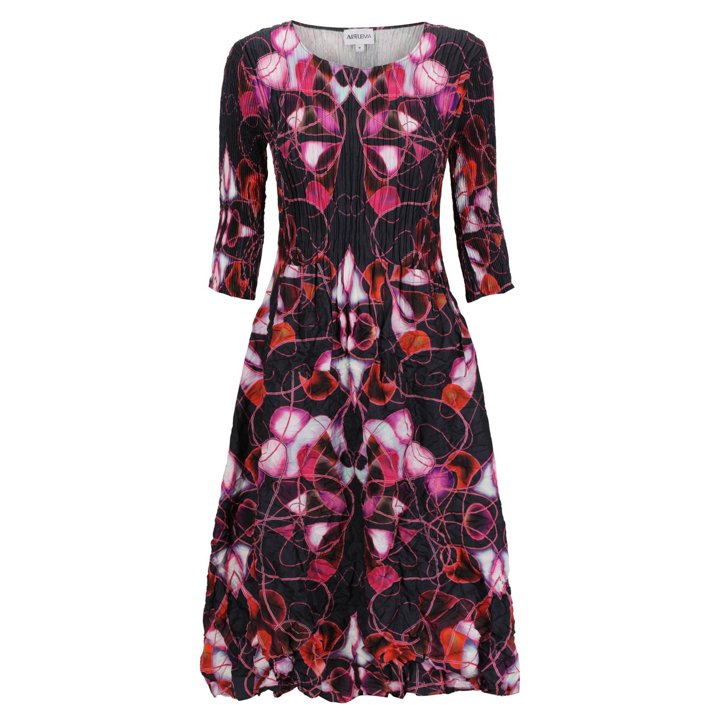 3/4 Sleeve Smash Pocket Dress - Prints | AW26