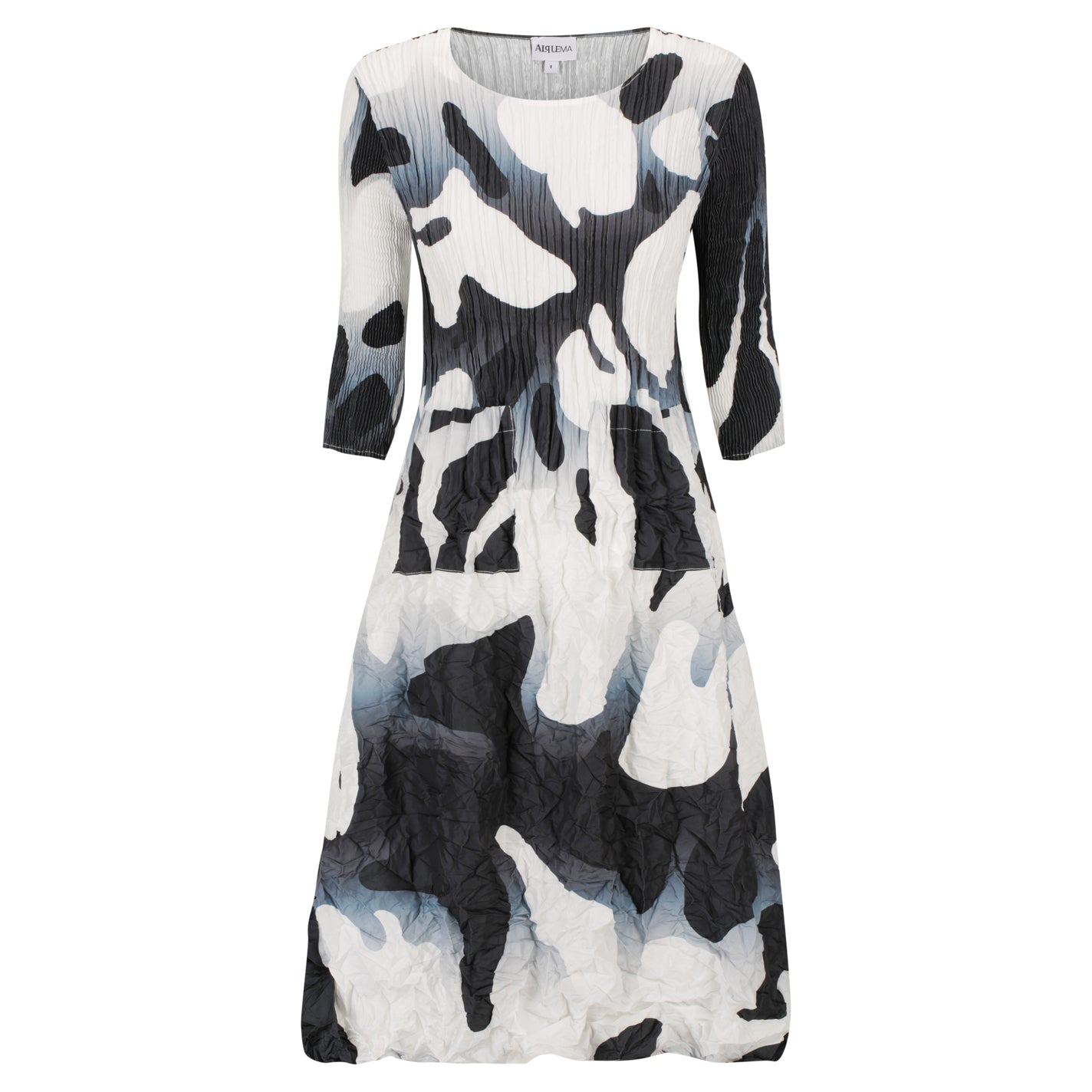 3/4 Sleeve Smash Pocket Dress - Prints | SS25