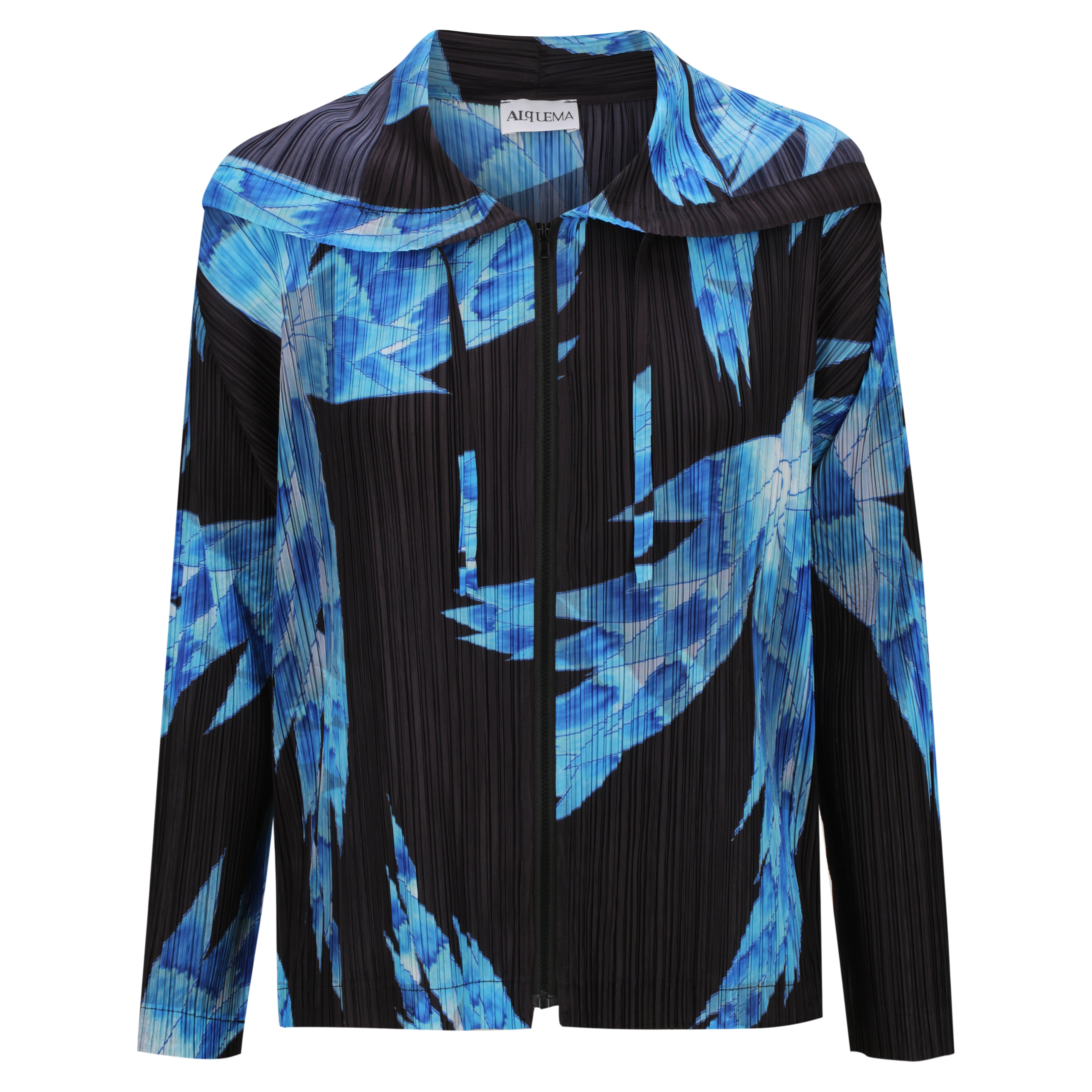Simply Pleat Hoodie Jacket
