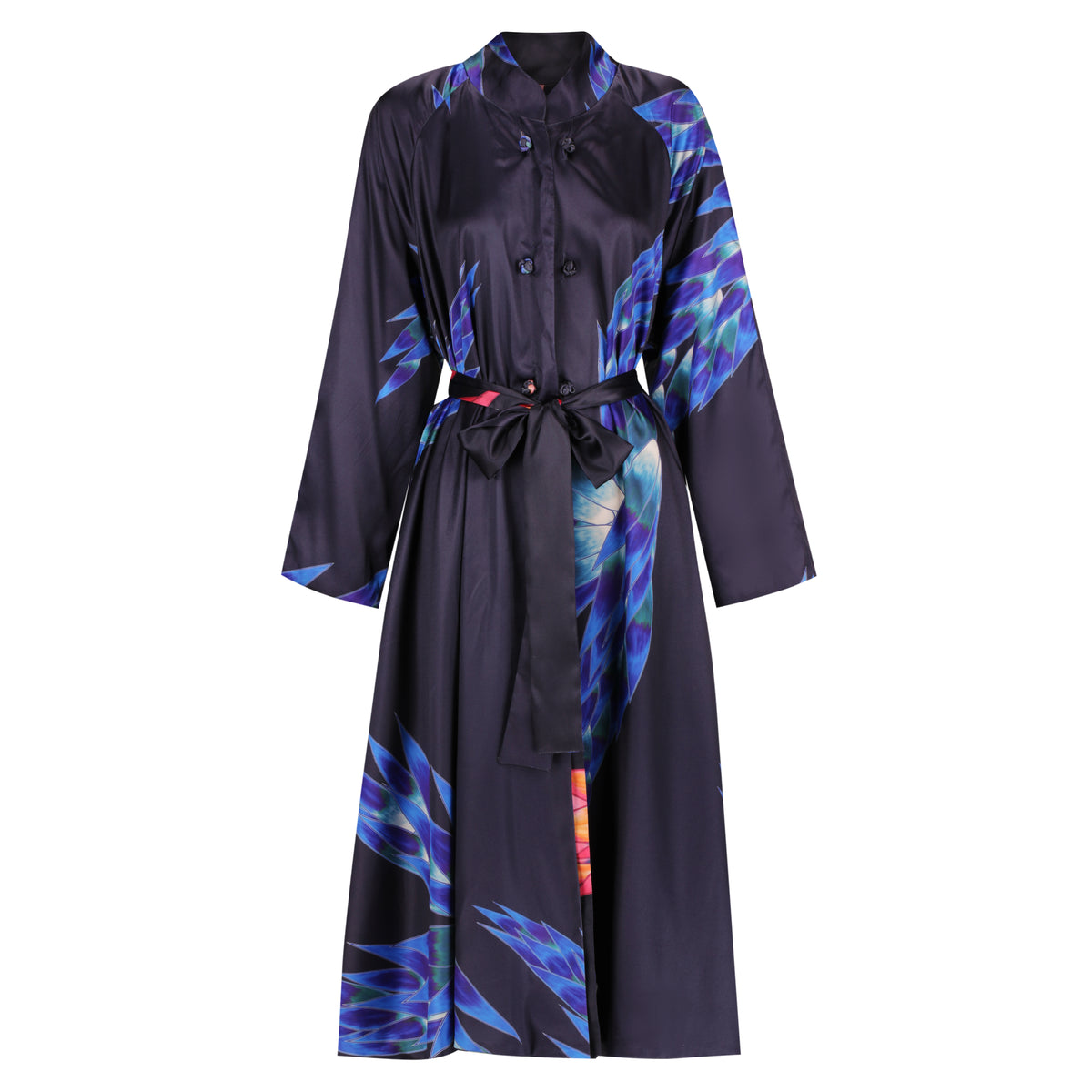 Reversible Satin Coat
