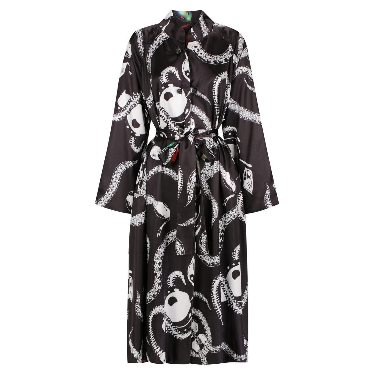 Reversible Satin Coat