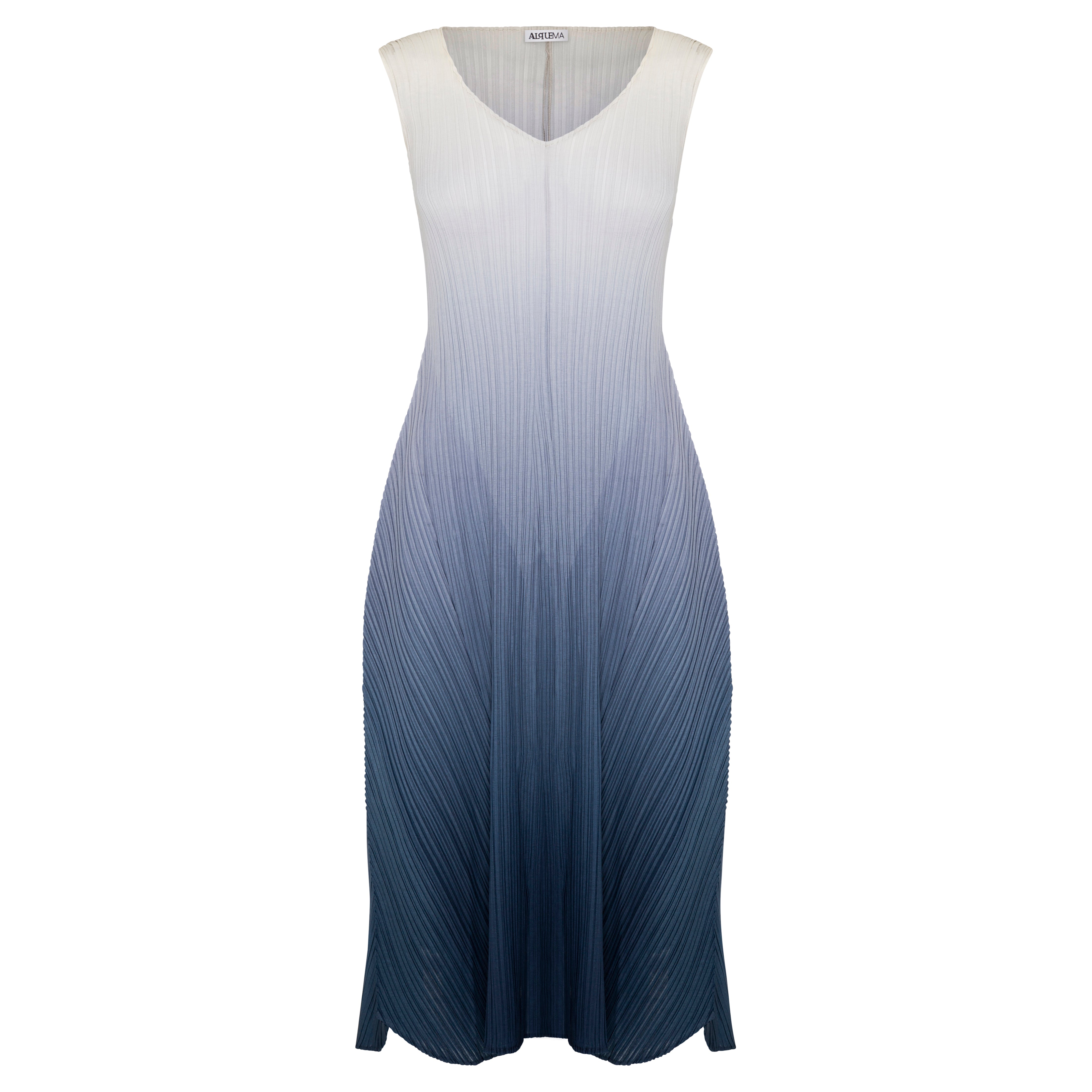 Long Estrella Dress - Ombre & Plain | Alquema