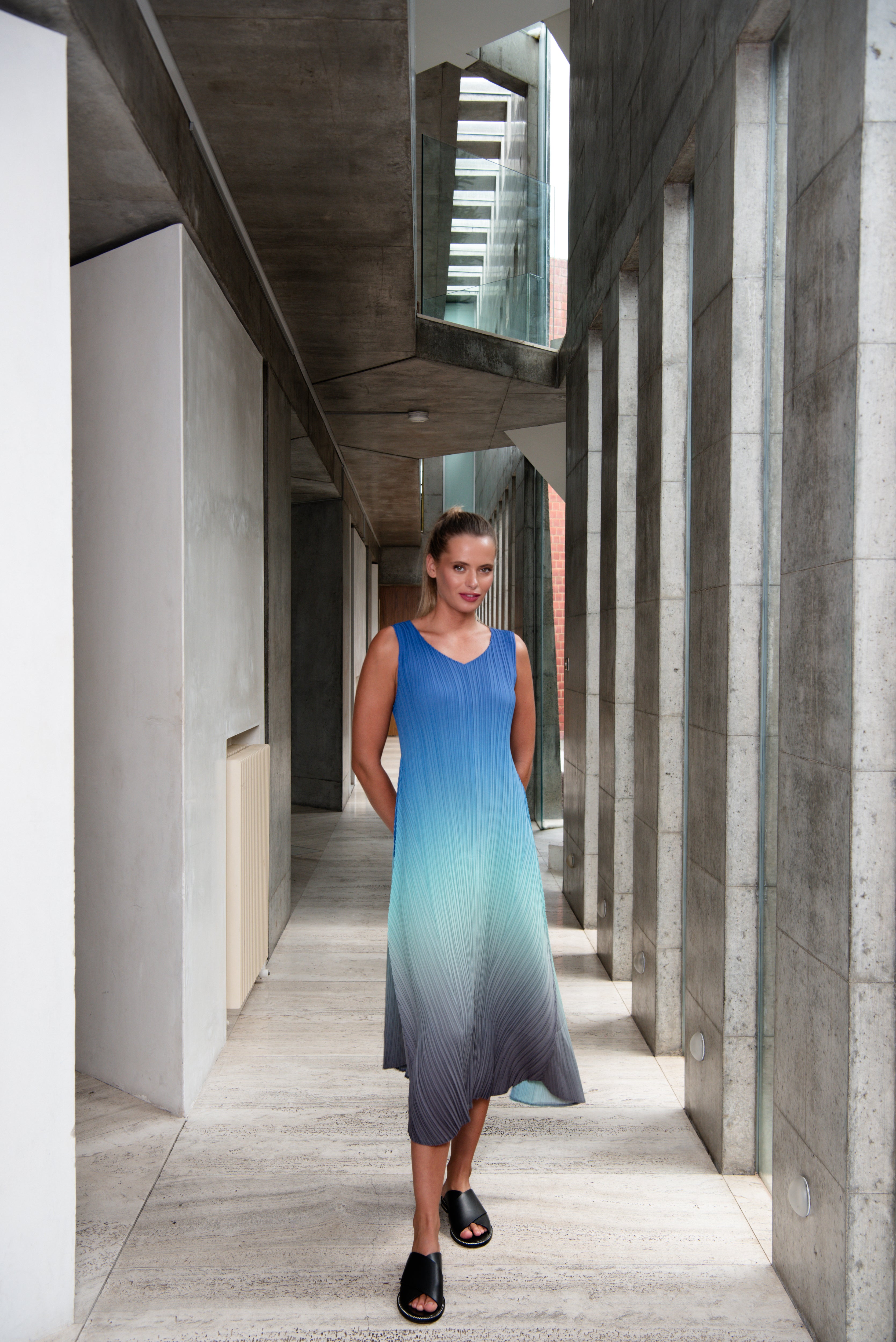 NEW | Long Estrella Dress - Ombre | Alquema