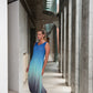 AW24 NEW | Long Estrella Dress - Ombre | Alquema