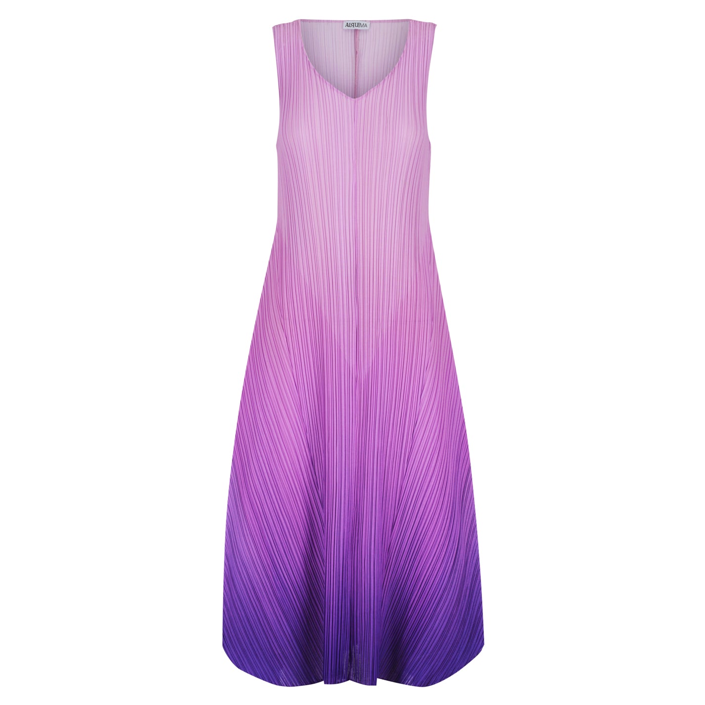 Long Estrella Dress - Ombre & Plain