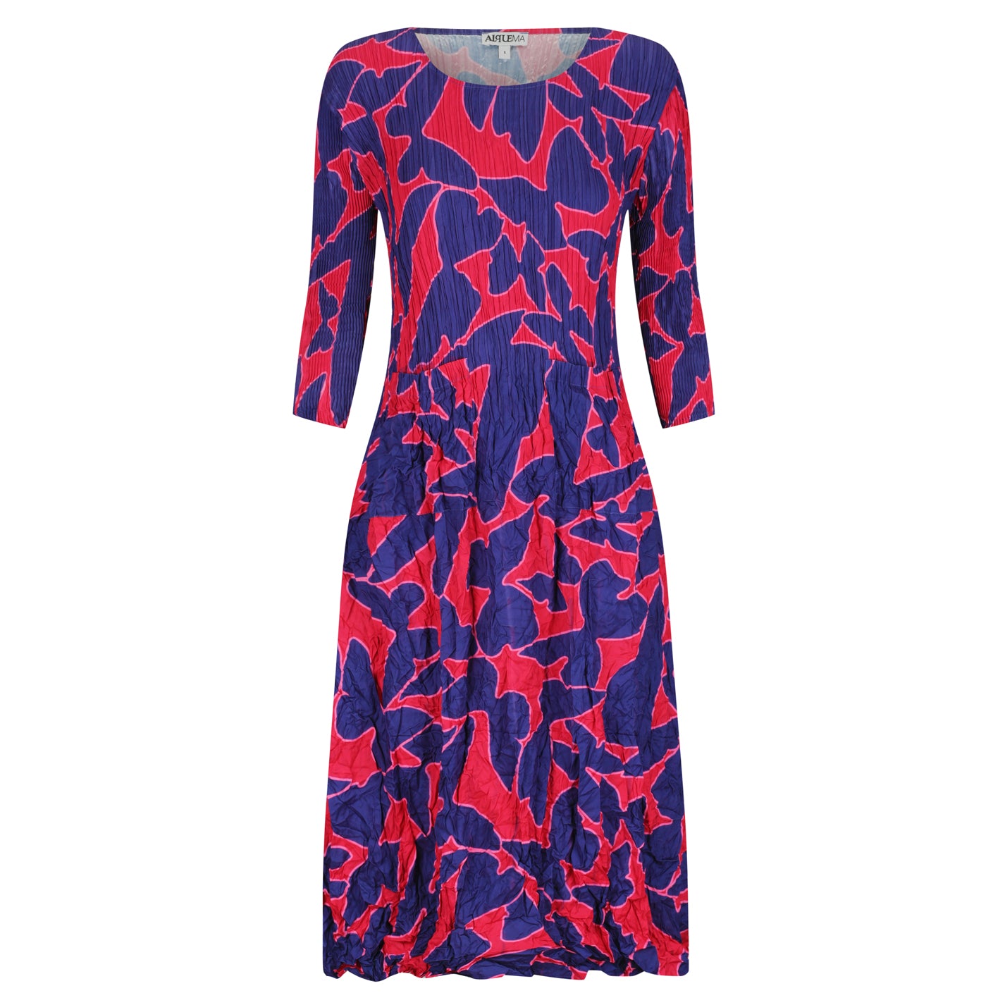 3/4 Sleeve Dress - Prints | Alquema