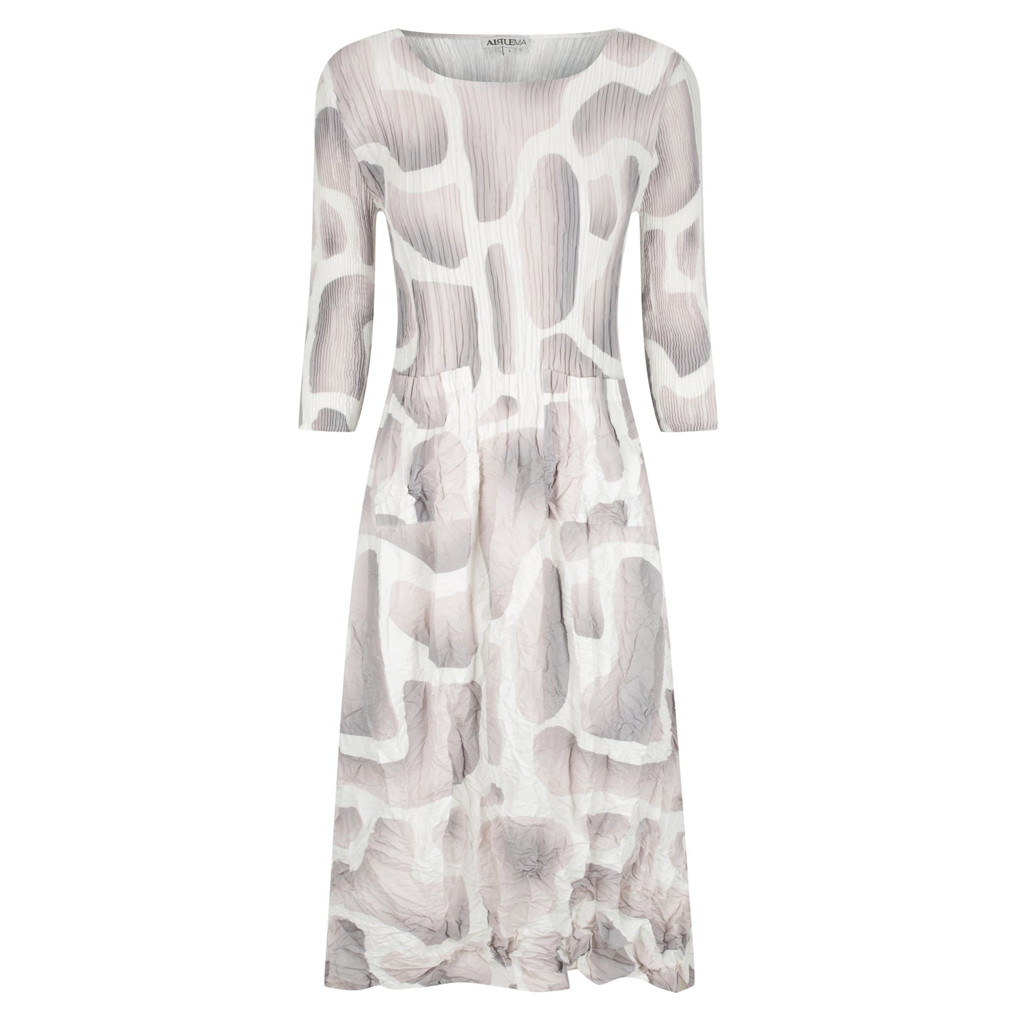 3/4 Sleeve Dress - Prints | Alquema