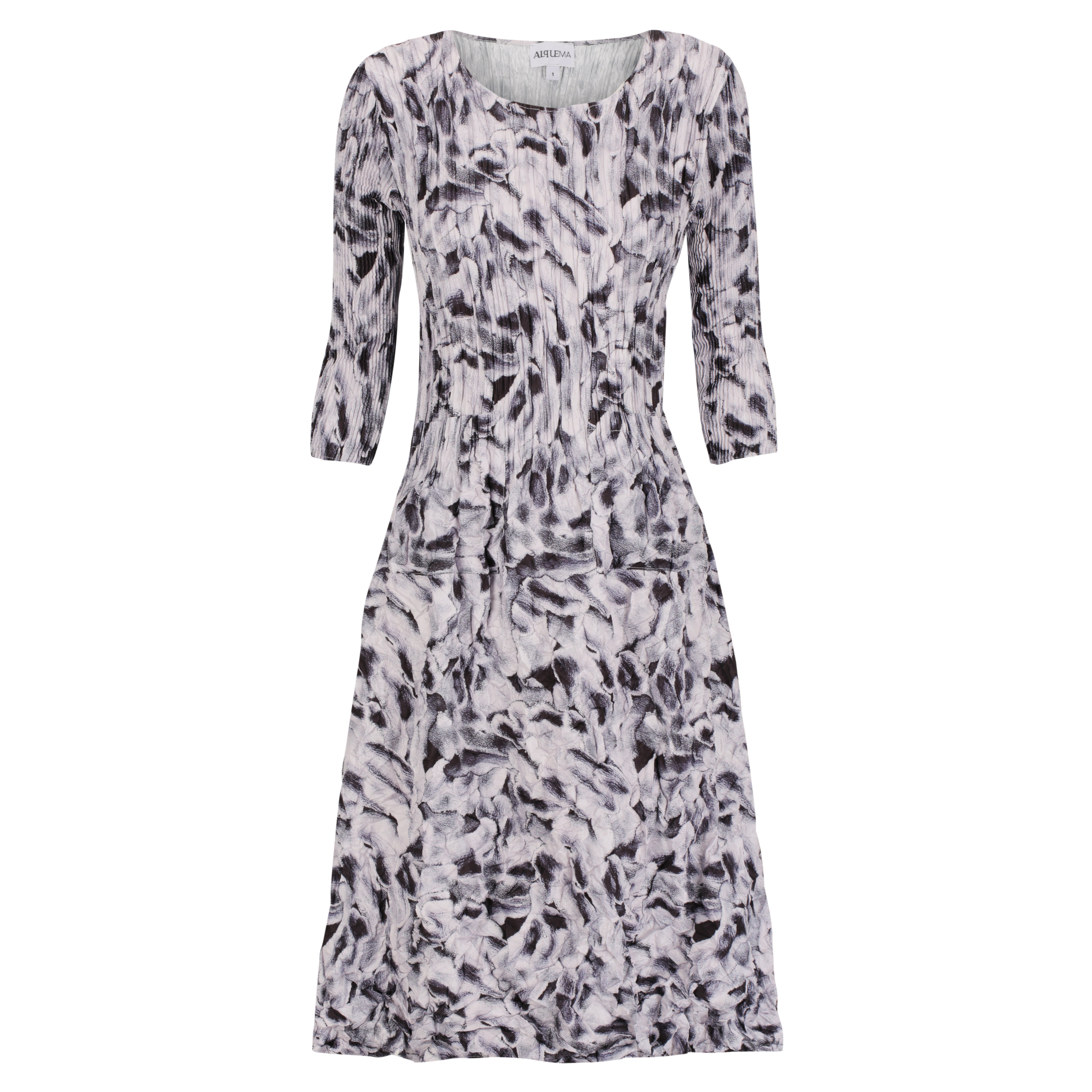 3/4 Sleeve Smash Pocket Dress - Prints | AW25