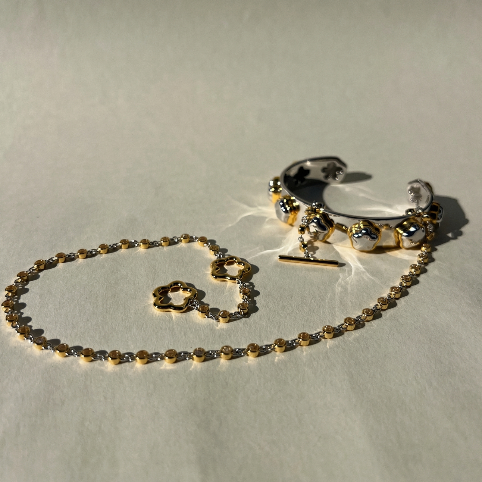 Bezel Necklace