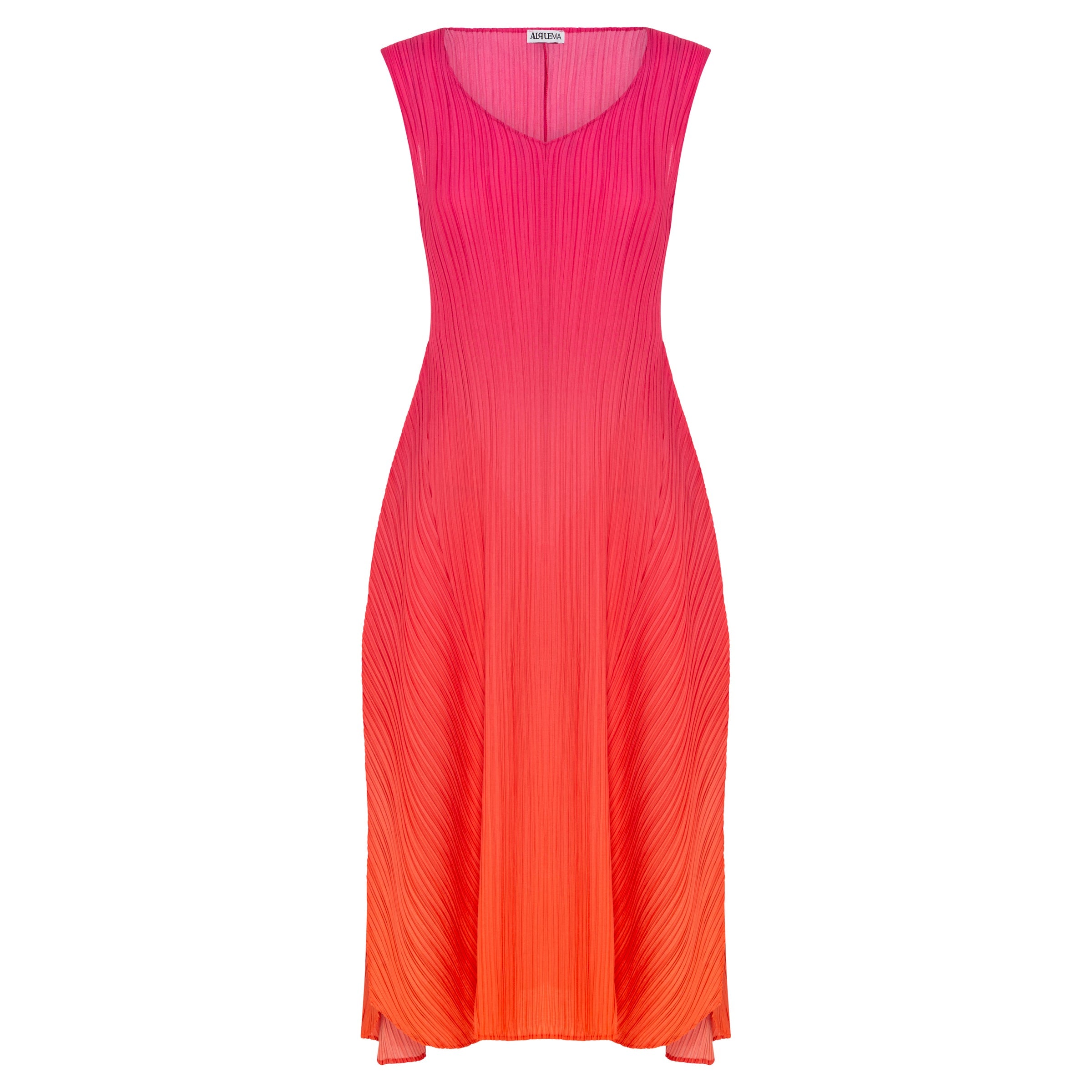 Long Estrella Dress - Ombre & Plain | Alquema