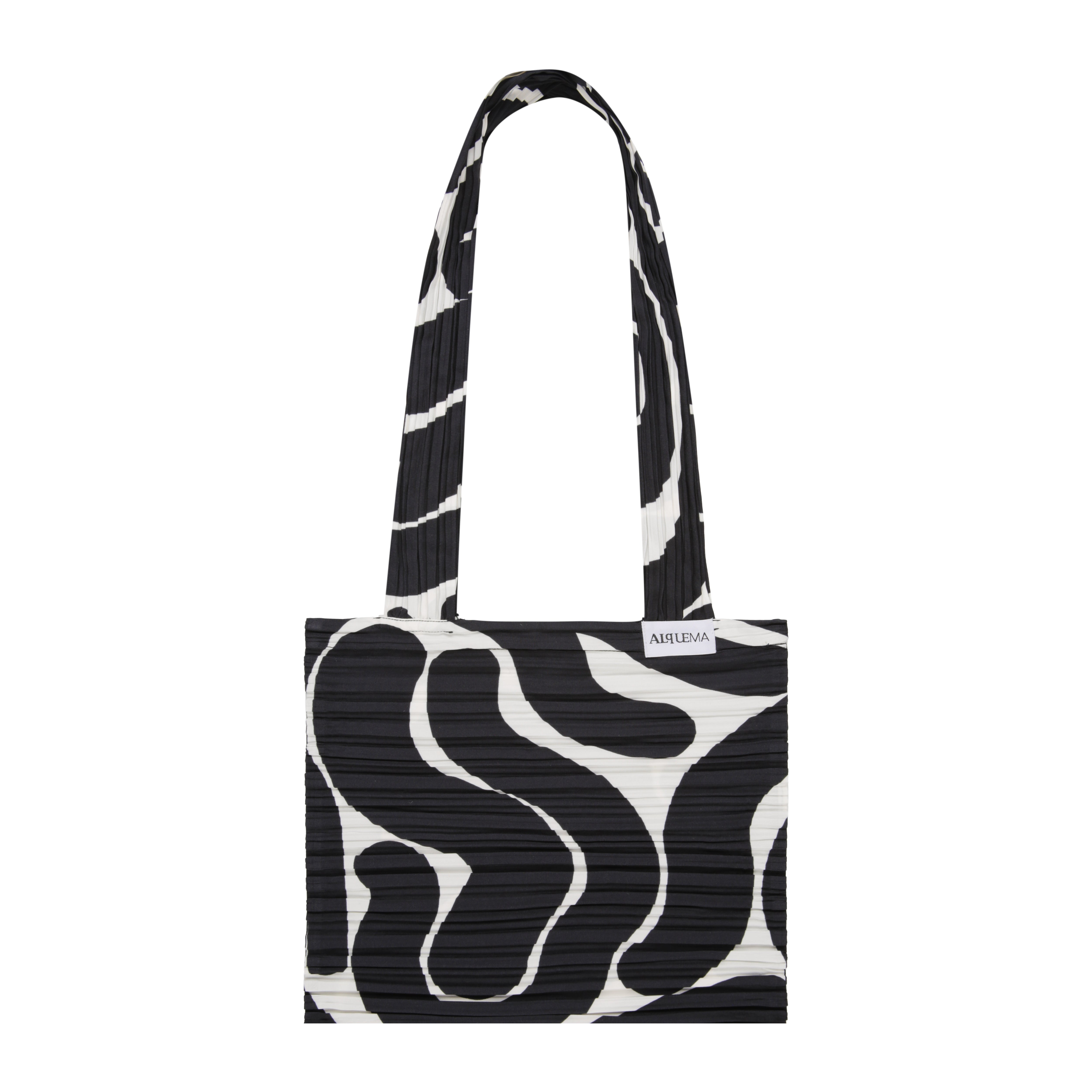 Pleated Tote Bag