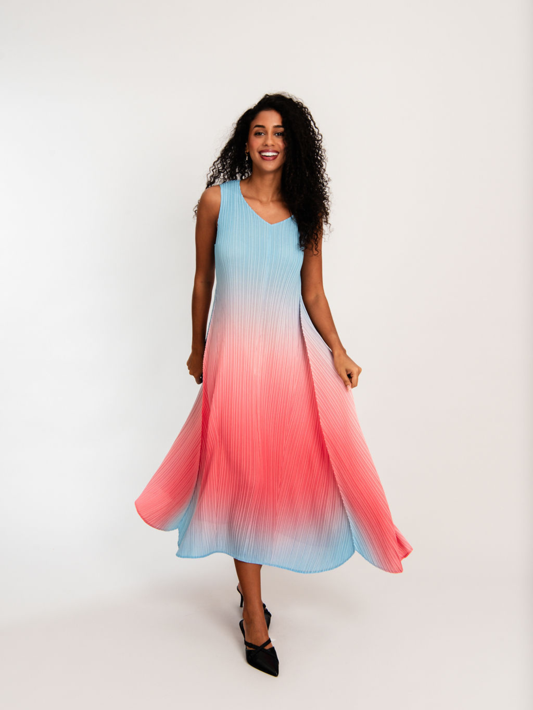 Long Estrella Dress - Ombre | SS25