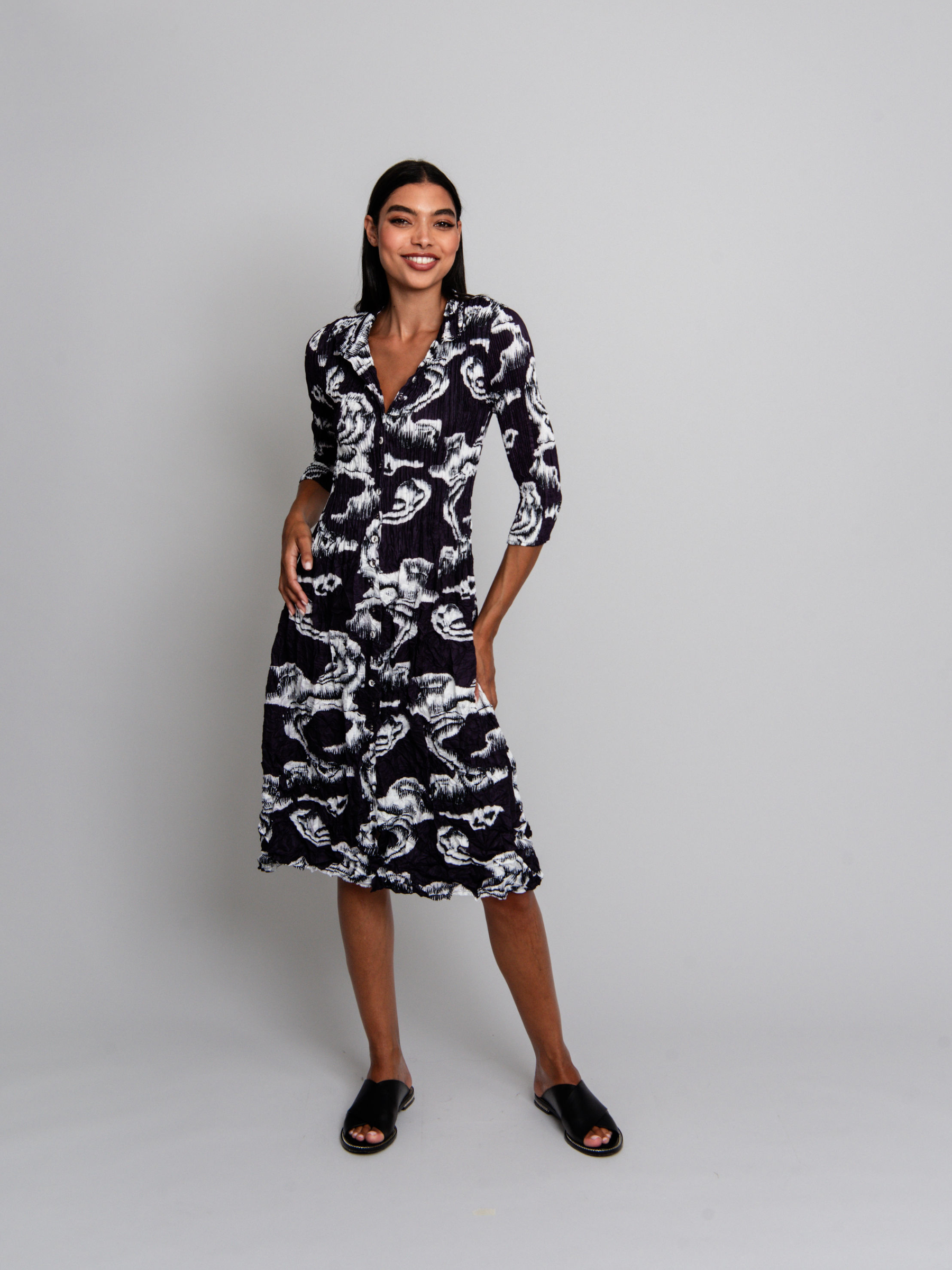 Nehru Coat Dress | AW25