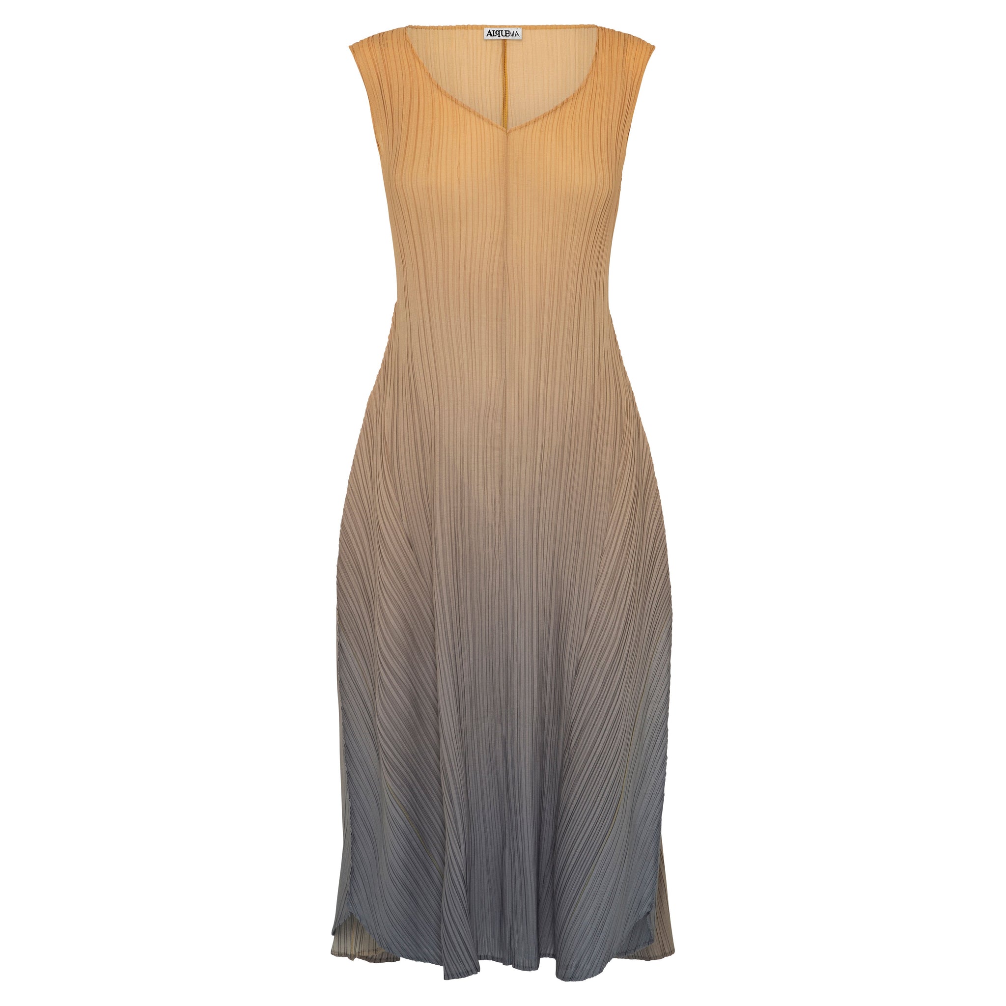 Long Estrella Dress - Ombre & Plain | Alquema