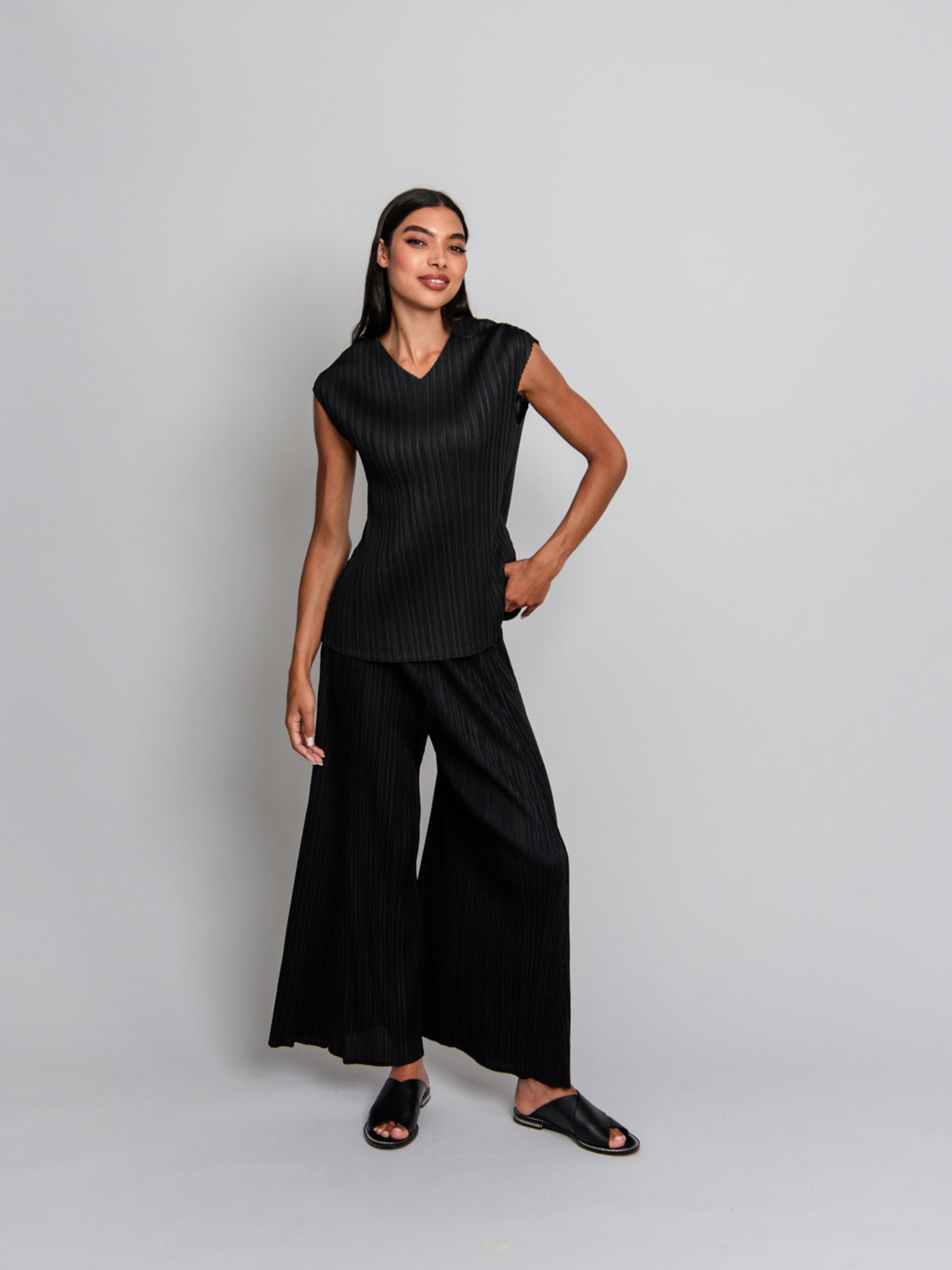 Simply Pleat Swing Pant - Prints