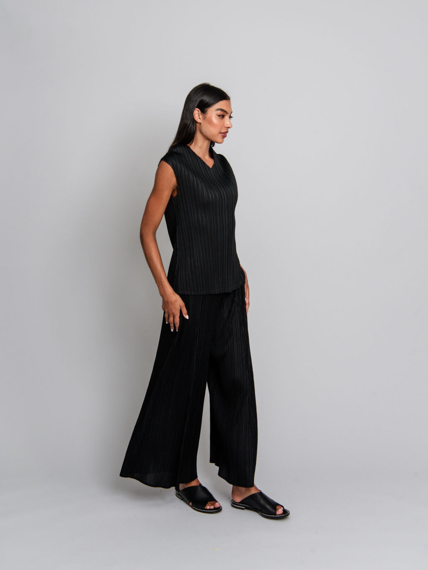 Simply Pleat Swing Pant - Prints