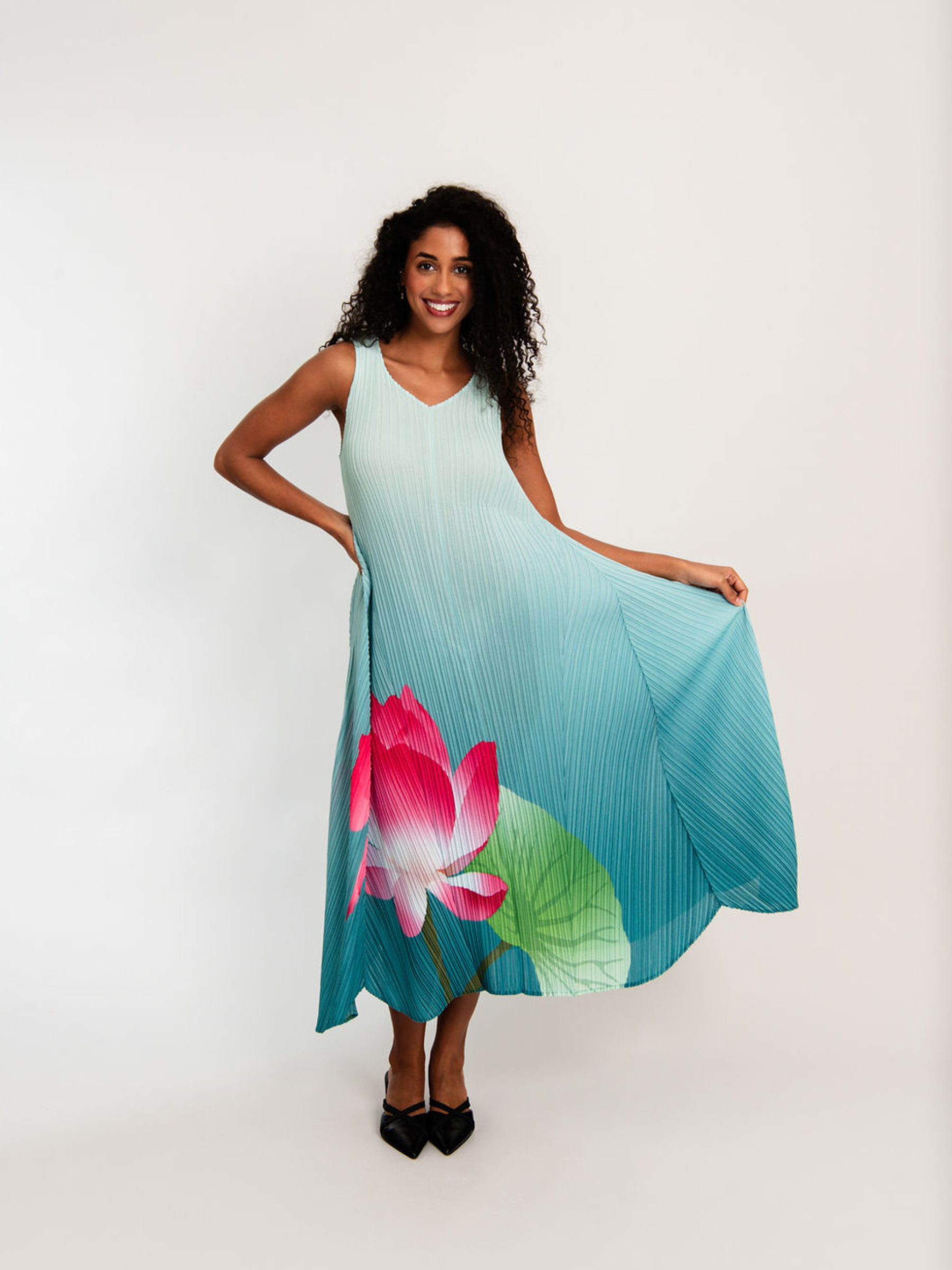 Long Estrella Dress - Prints