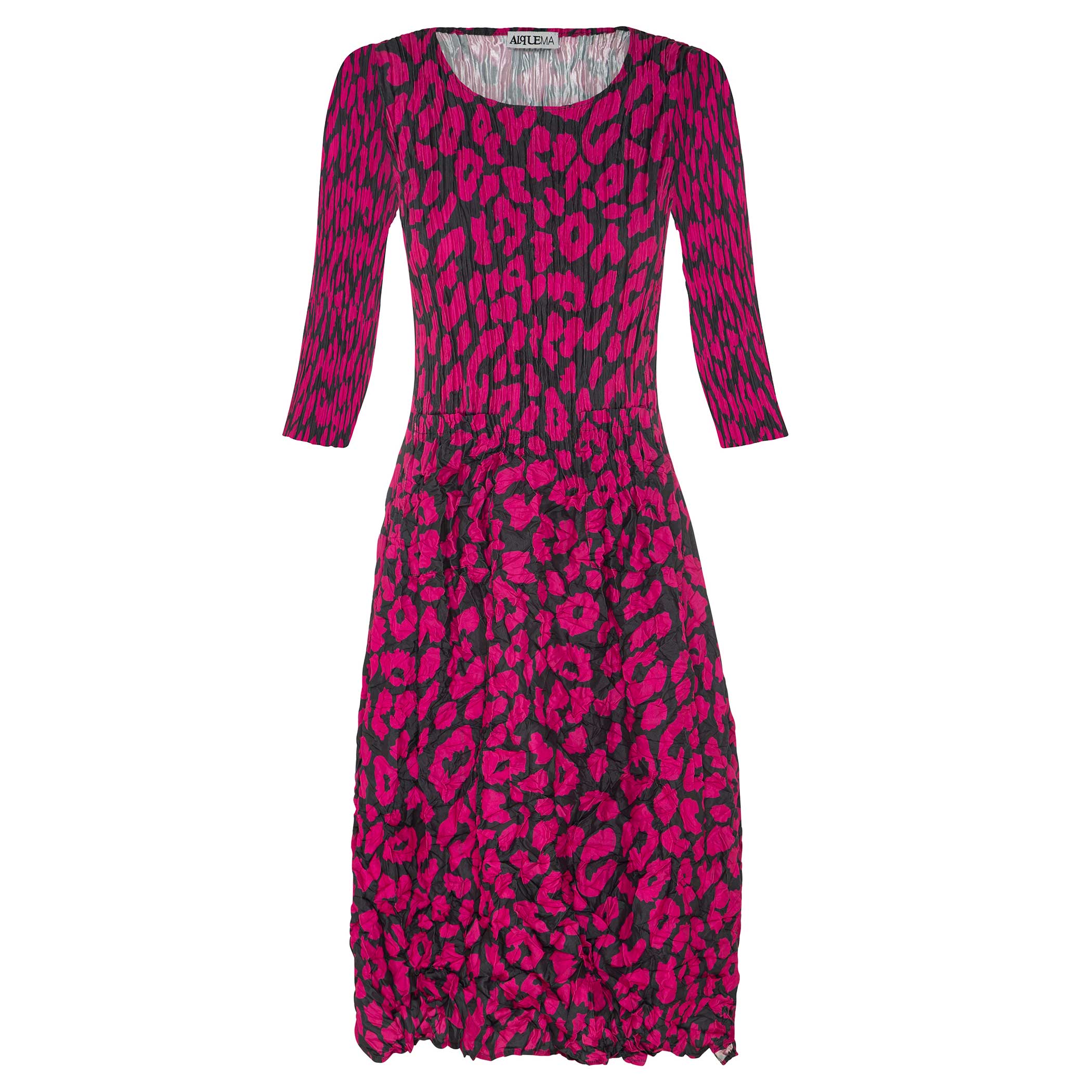 3/4 Sleeve Dress - Prints | Alquema