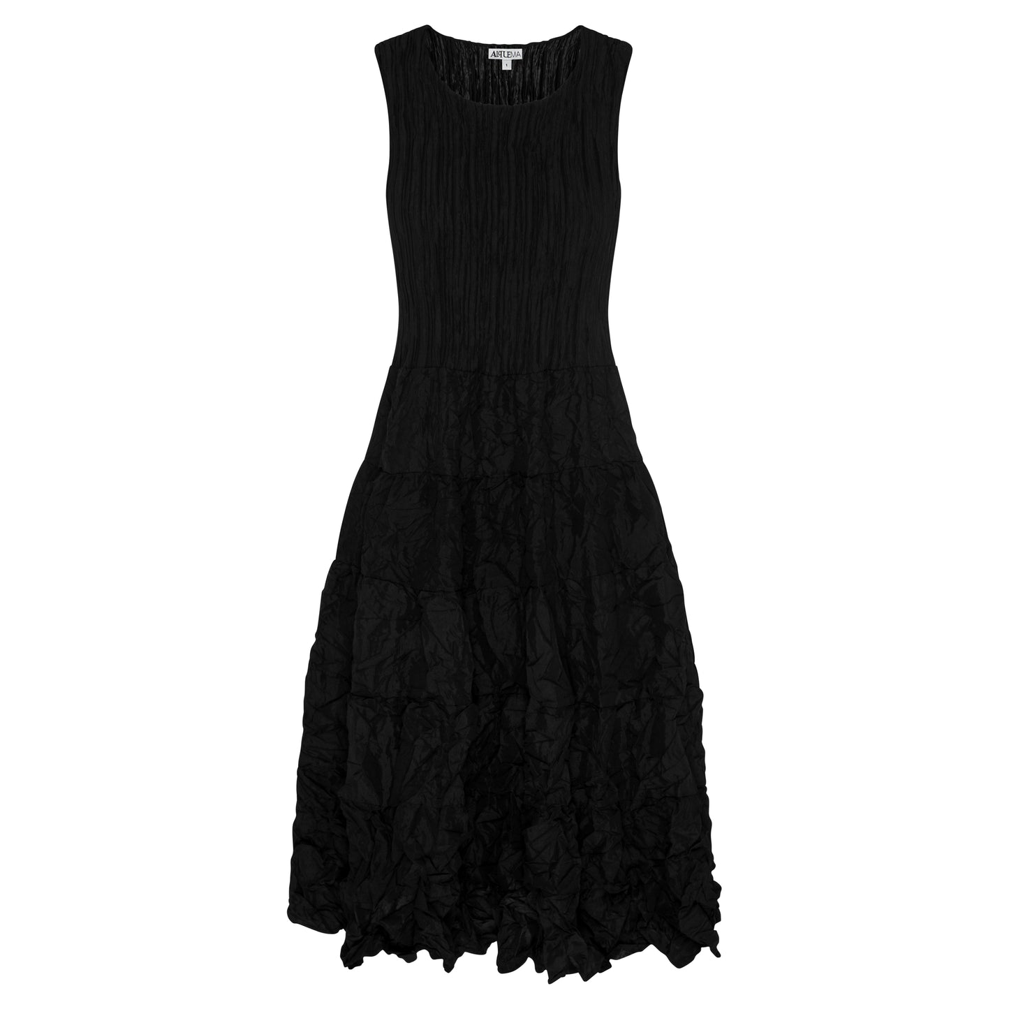 Sleeveless Frill Dress | Alquema